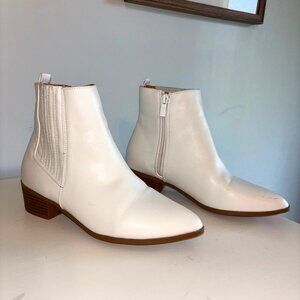 White Booties- Size 6